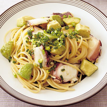 たことアボカドの和風パスタ By小林まさみさんの料理レシピ プロのレシピならレタスクラブ