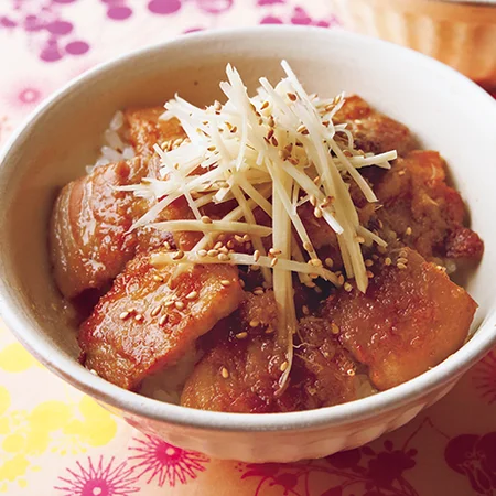 しょうが角煮丼