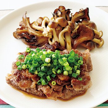 牛切り落とし肉のステーキ By秋元薫さんの料理レシピ プロのレシピならレタスクラブ