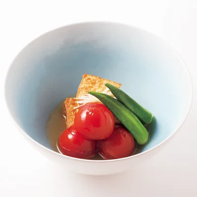 トマトと厚揚げのシンプルおでん