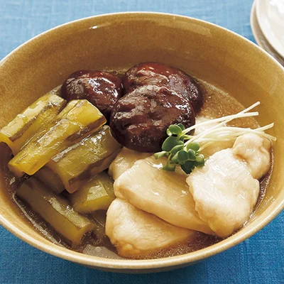 きゅうりの治部煮(じぶに)風