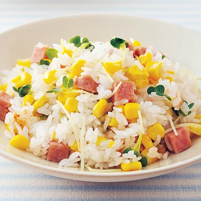 とうもろこしの炊き込みご飯