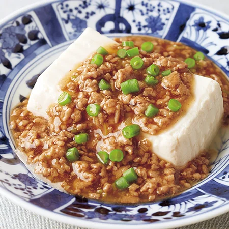 あんかけそぼろ豆腐