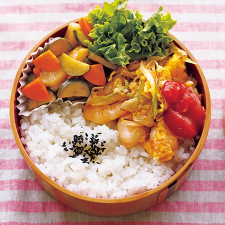 えび玉炒め弁当 Byワタナベマキさんの料理レシピ プロのレシピならレタスクラブ