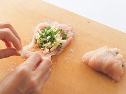 ささ身のねぎみそチーズカツ Byコウ静子さんの料理レシピ プロのレシピならレタスクラブ