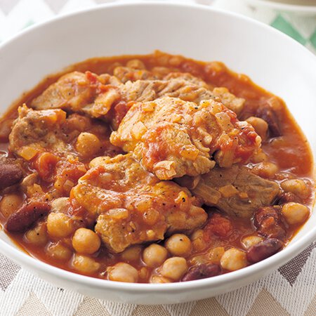 豚肉と豆のトマト煮込み Byコウ静子さんの料理レシピ プロのレシピならレタスクラブ