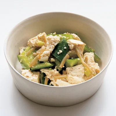 中華風豆腐サラダ