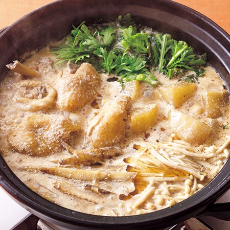 骨つきどりのごま豆乳鍋 By下条美緒さんの料理レシピ プロのレシピならレタスクラブ