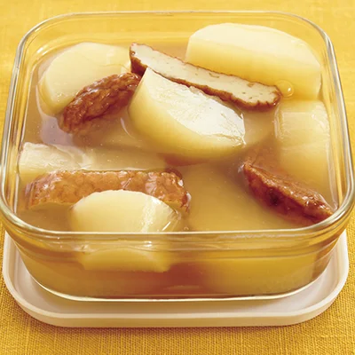 大根とさつま揚げのとろみ煮