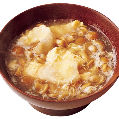 しょうがとなめこのかきたま汁 By井澤由美子さんの料理レシピ プロのレシピならレタスクラブ