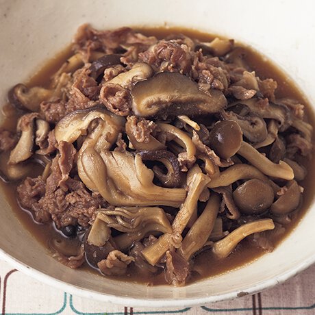 きのこたっぷり牛しぐれ煮 By牧野直子さんの料理レシピ プロのレシピならレタスクラブ