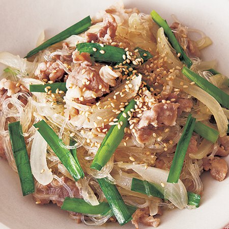 豚肉のはるさめ炒め Byヤミーさんの料理レシピ プロのレシピならレタスクラブ