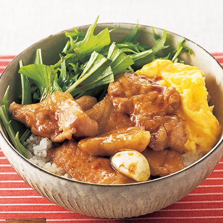 スタミナ照り焼き豚丼 By藤野嘉子さんの料理レシピ プロのレシピならレタスクラブ