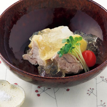 ゆでどりのゼリー寄せ By大原千鶴さんの料理レシピ プロのレシピならレタスクラブ