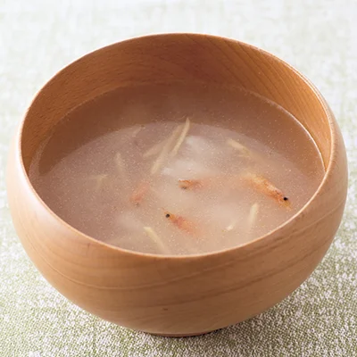 桜えびと長いものすり流し