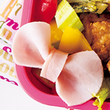 ハムリボン Byしらいしやすこさんの料理レシピ プロのレシピならレタスクラブ