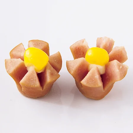 お花のソーセージ Byしらいしやすこさんの料理レシピ プロのレシピならレタスクラブ