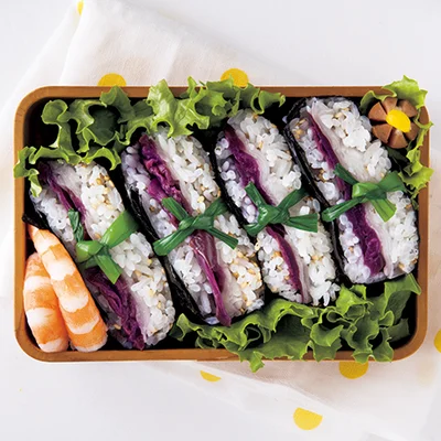 和包みおにぎらず弁当