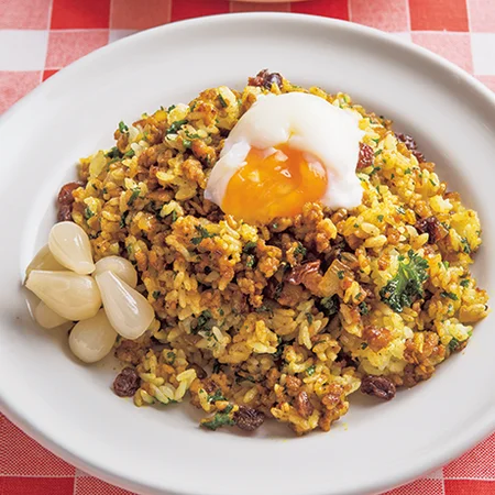 ドライカレー風混ぜご飯