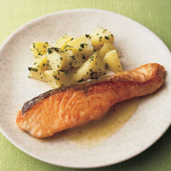 レモンディルサーモンのヨーグルトソース焼き レシピ
