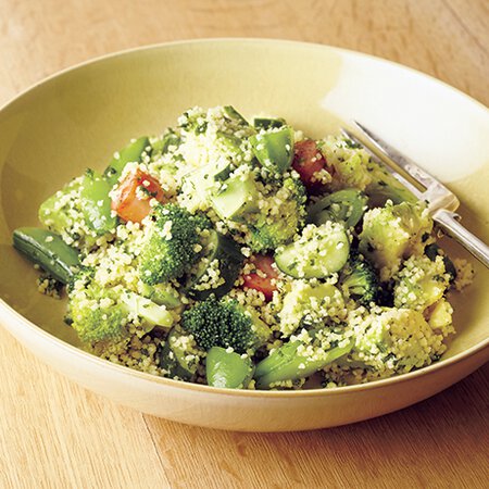 クスクスとグリーン野菜のサラダ By堤人美さんの料理レシピ プロのレシピならレタスクラブ