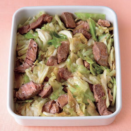 春キャベツと牛ステーキ肉のサラダ By江口恵子さんの料理レシピ プロのレシピならレタスクラブ