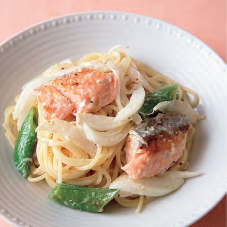 鮭のクリームパスタ By江口恵子さんの料理レシピ プロのレシピならレタスクラブ
