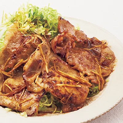 漬け込み豚しょうが焼き