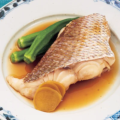 白身魚の煮つけ