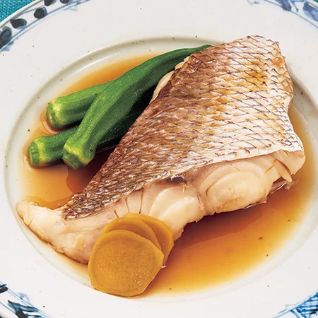 白身魚の煮つけ