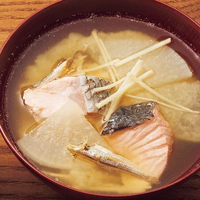 鮭のみそ汁