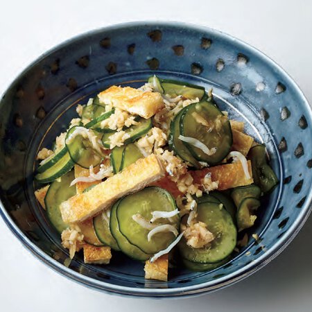 油揚げときゅうりの酢しょうがあえ By牛尾理恵さんの料理レシピ プロのレシピならレタスクラブ