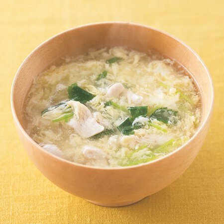ささ身と三つ葉のかきたま汁 By脇雅世さんの料理レシピ プロのレシピならレタスクラブ