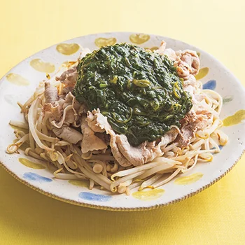 豚しゃぶのねばねばサラダ