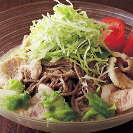ごまだれwレタスそば By笠原将弘さんの料理レシピ プロのレシピならレタスクラブ