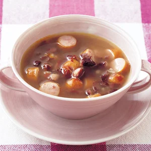 潰し豆のスープ