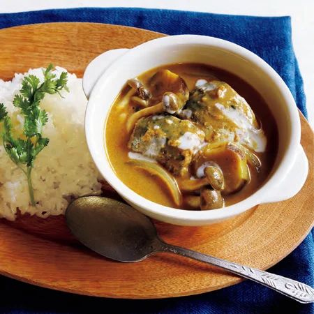 さばのココナッツカレー