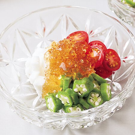 夏野菜の和風ジュレ By野口真紀さんの料理レシピ プロのレシピならレタスクラブ