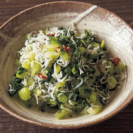 じゃこ野沢菜 Byワタナベマキさんの料理レシピ プロのレシピならレタスクラブ じゃこ野沢菜 Byワタナベマキさんの料理レシピ プロのレシピならレタスクラブ