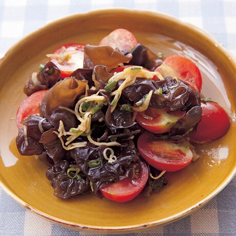 きくらげとミニトマトのあえもの Byshioriさんの料理レシピ プロのレシピならレタスクラブ