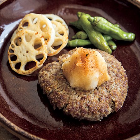キヌアのハンバーグ By牧野直子さんの料理レシピ プロのレシピならレタスクラブ