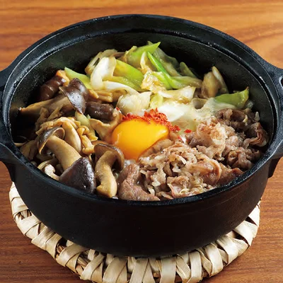 きのこたっぷりすき焼き