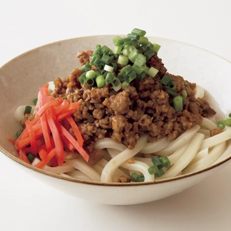 肉みそのっけうどん