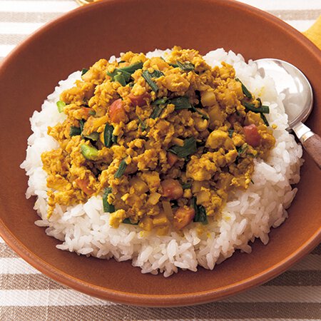豆腐とれんこんのみそドライカレー By下条美緒さんの料理レシピ プロのレシピならレタスクラブ