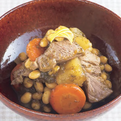 煮豆たっぷり豚大根