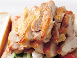 とり肉はこうばしく焼いて！