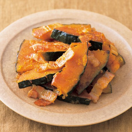 ベーコンとかぼちゃの和風炒め Byヤミーさんの料理レシピ プロのレシピならレタスクラブ