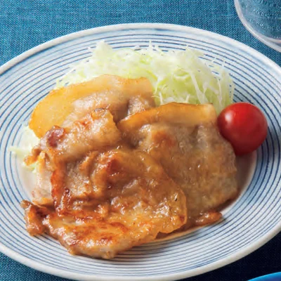 しんなりキャベツの豚しょうが焼き