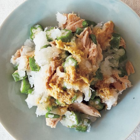 オクラとツナのおろしあえ By市瀬悦子さんの料理レシピ プロのレシピならレタスクラブ