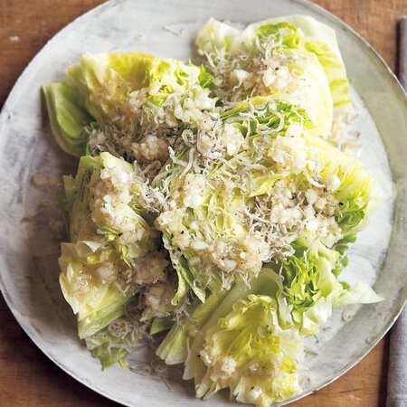 くし形切りレタスとじゃこのサラダ By飛田和緒さんの料理レシピ プロのレシピならレタスクラブ